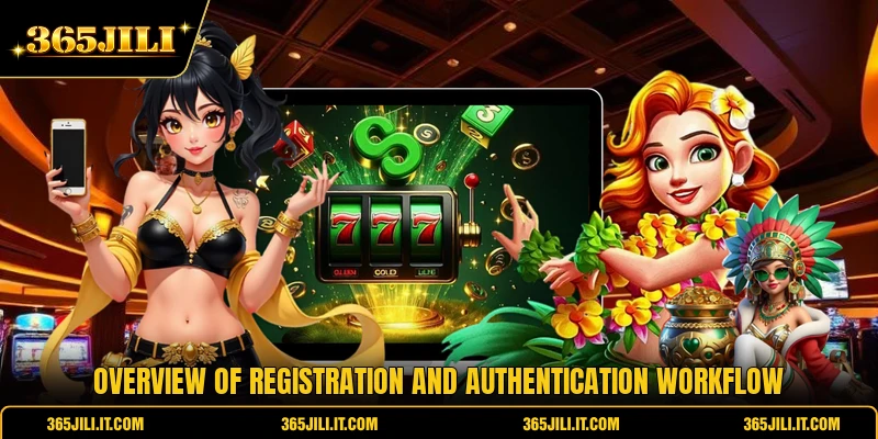 Overview of registration and authentication workflow