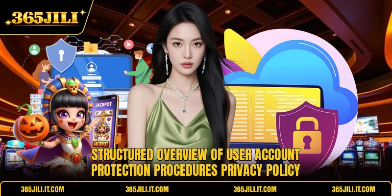 Structured overview of user account protection procedures privacy policy