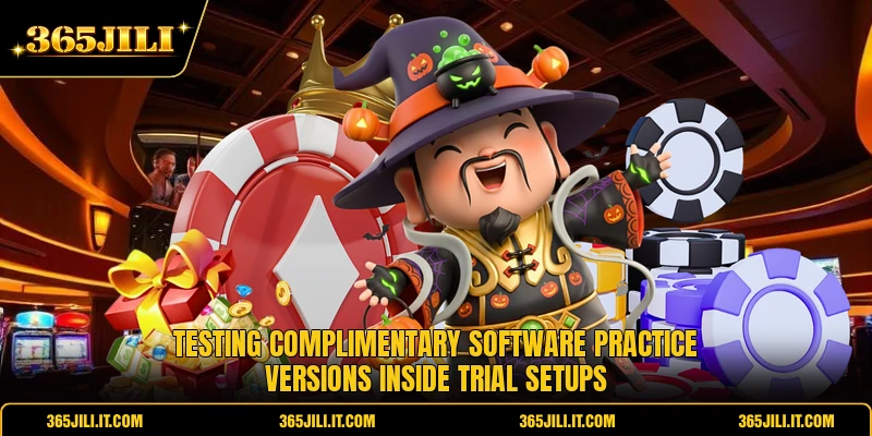 Testing complimentary software practice versions inside trial setups